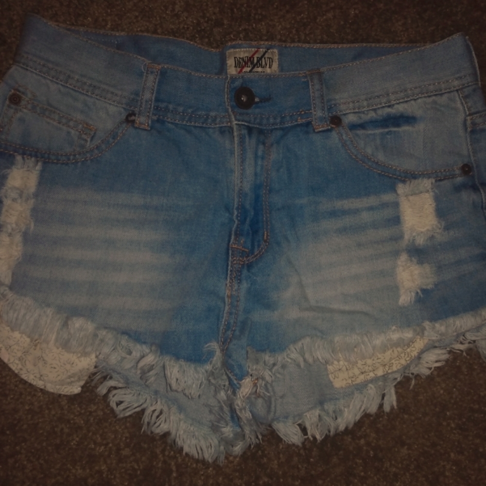Denim Blvd Shorts